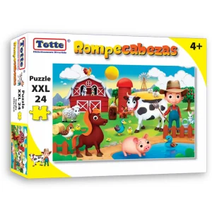 T304 Rompecabezas Granjita 24 Piezas XXL