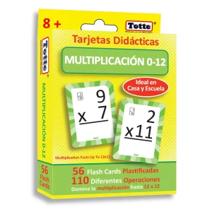 T062 Flash Cards Multiplicación 0 al 12