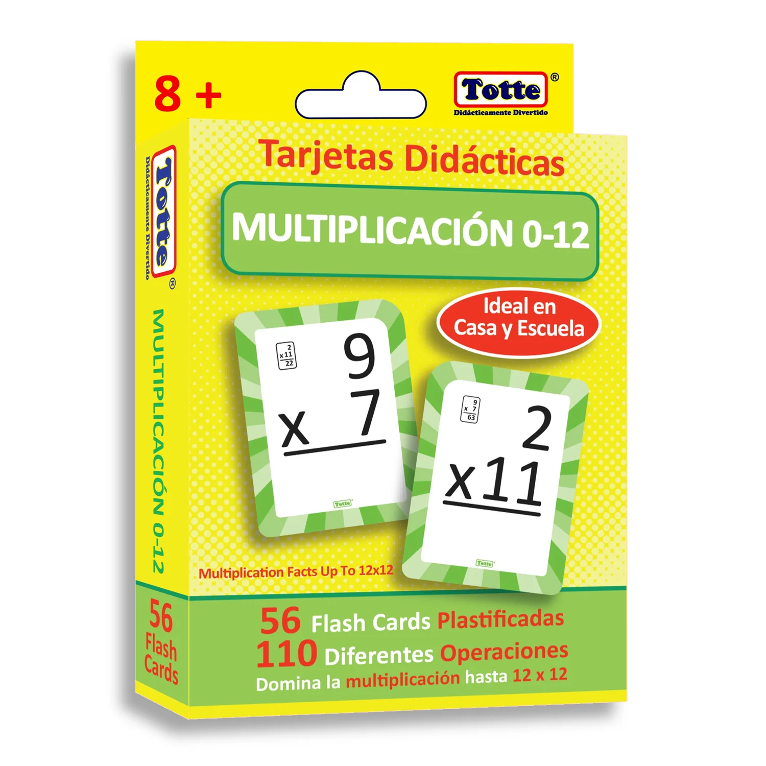 T062 Flash Cards Multiplicación